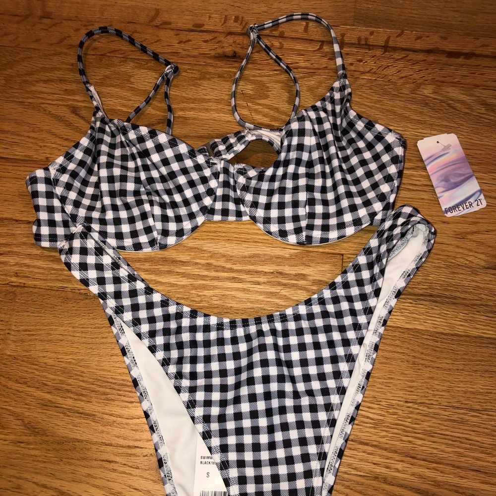 Gingham Bathing Suit